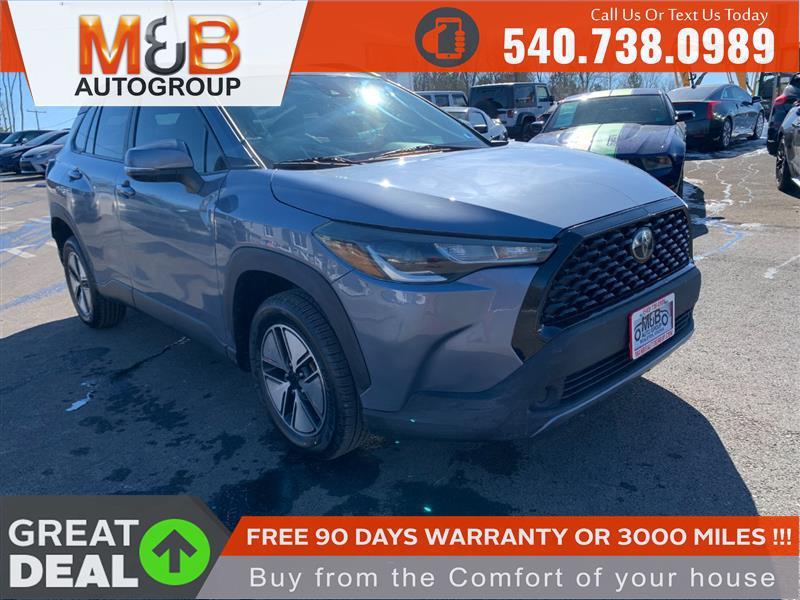 used 2022 Toyota Corolla Cross car, priced at $16,646