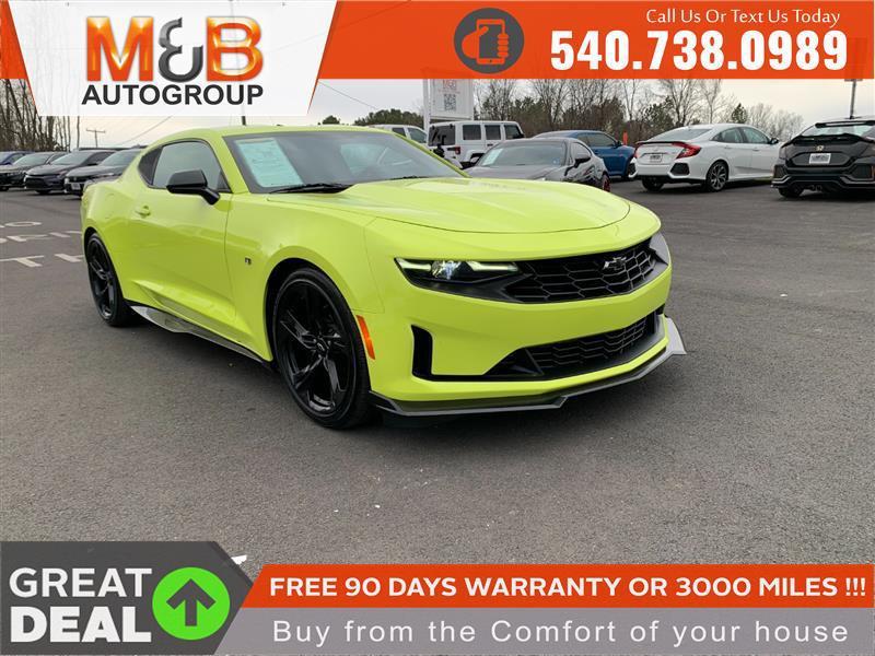 used 2020 Chevrolet Camaro car, priced at $24,323