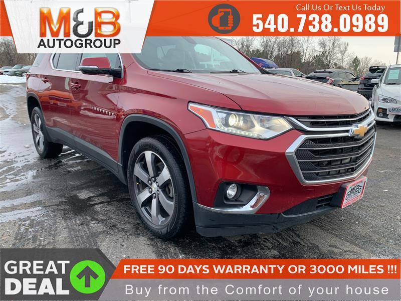 used 2018 Chevrolet Traverse car, priced at $10,995