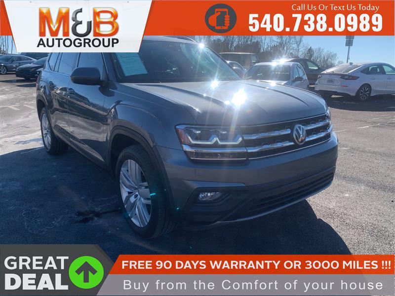 used 2019 Volkswagen Atlas car, priced at $18,995
