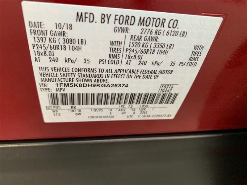 used 2019 Ford Explorer car, priced at $15,995