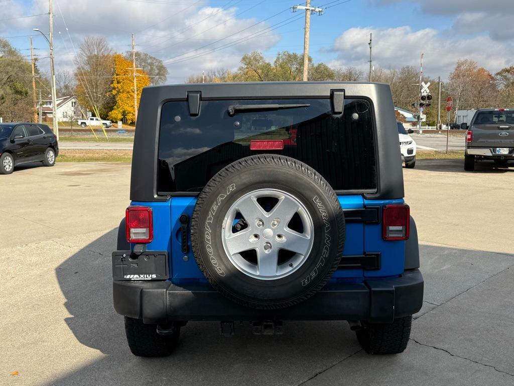 used 2015 Jeep Wrangler Unlimited car, priced at $14,554