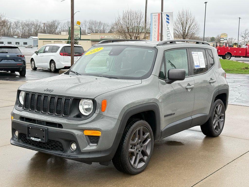 used 2021 Jeep Renegade car, priced at $17,165