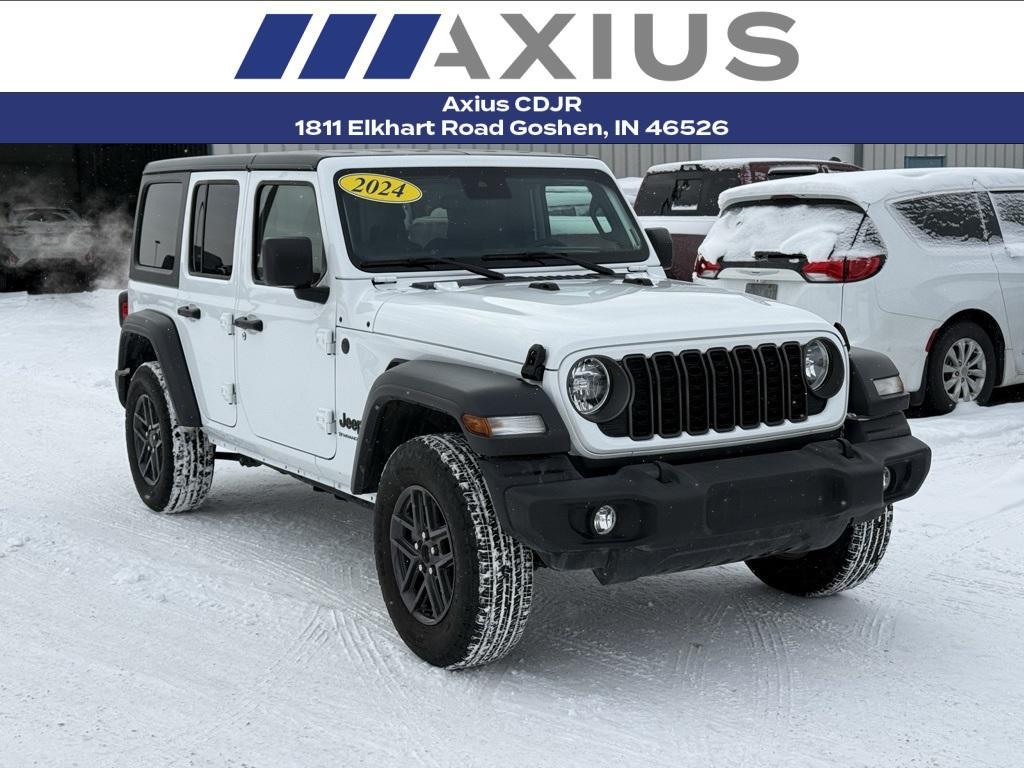 used 2024 Jeep Wrangler car, priced at $31,981