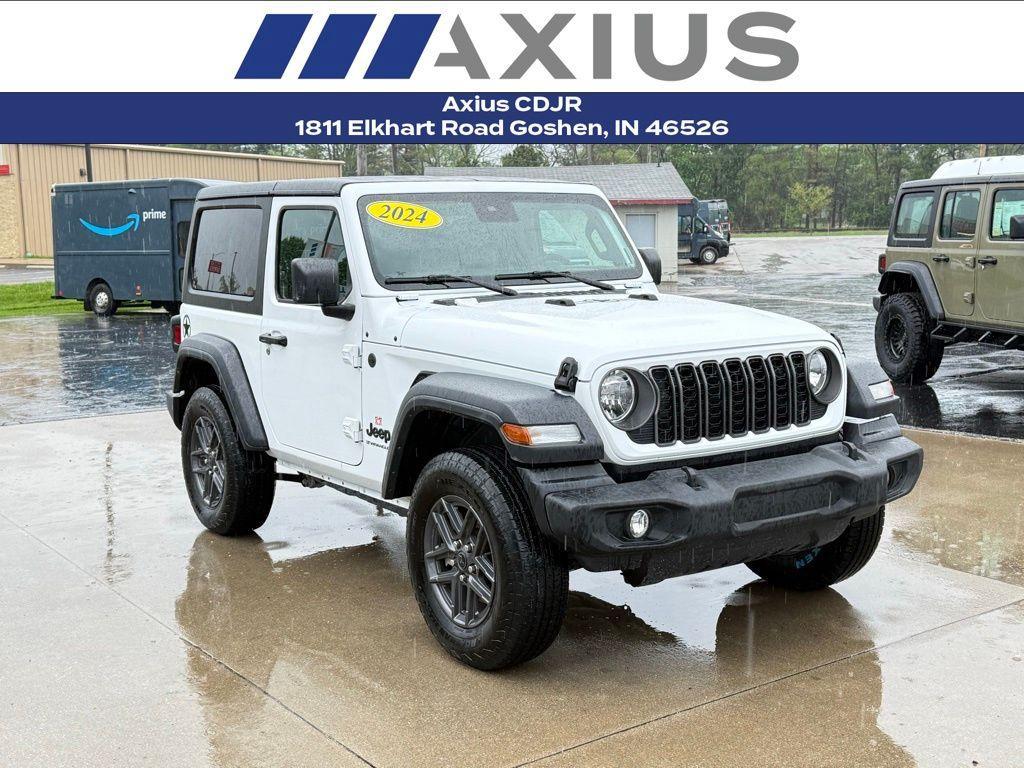 used 2024 Jeep Wrangler car, priced at $32,895