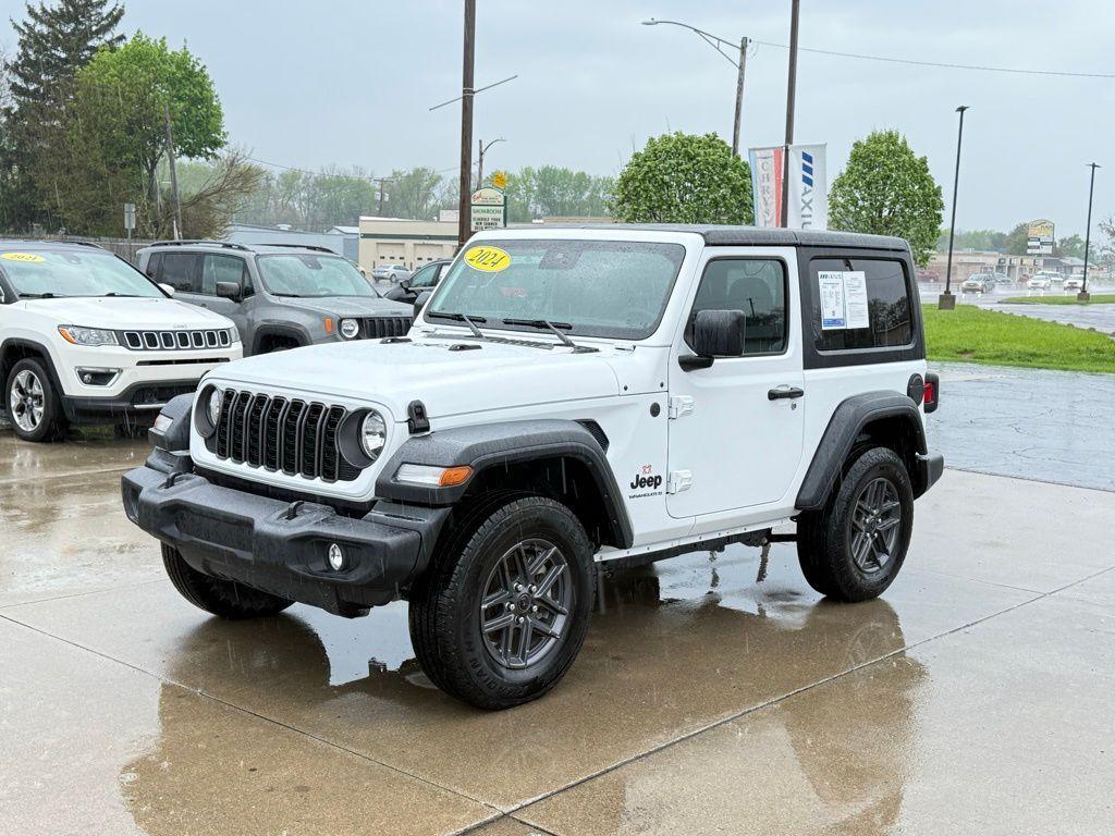 used 2024 Jeep Wrangler car, priced at $32,895