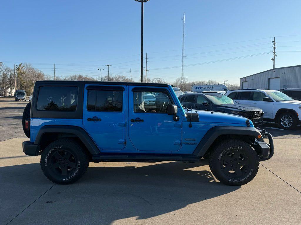 used 2015 Jeep Wrangler Unlimited car, priced at $15,229