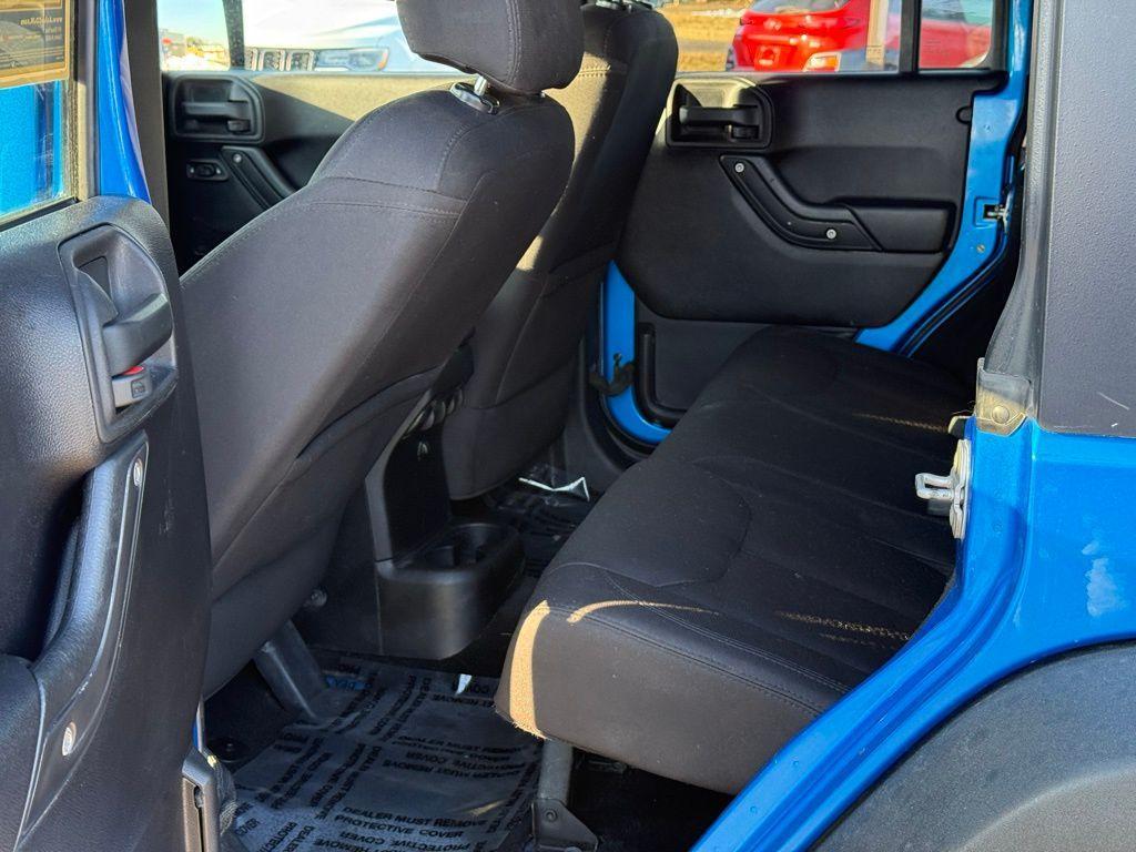 used 2015 Jeep Wrangler Unlimited car, priced at $15,229