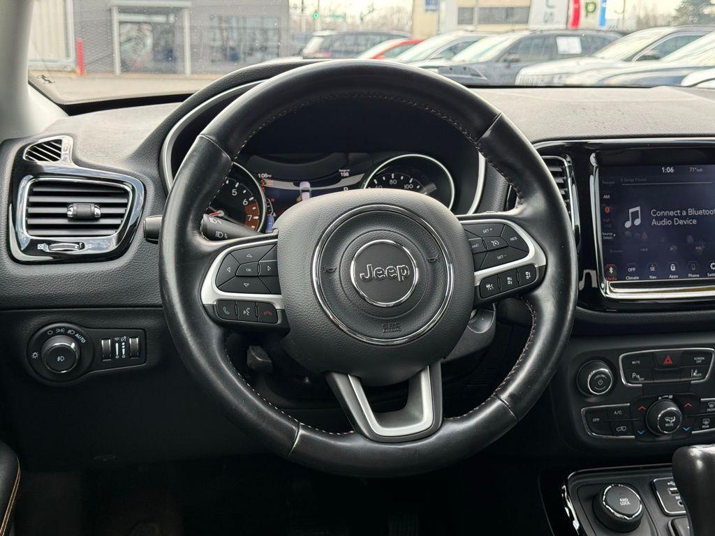 used 2021 Jeep Compass car, priced at $16,991