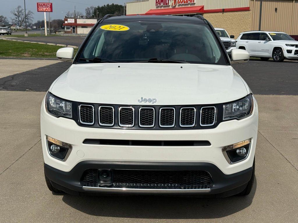 used 2021 Jeep Compass car, priced at $16,991