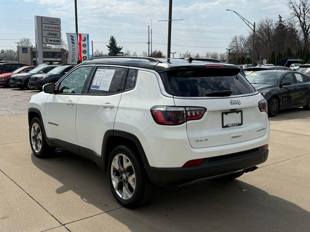 used 2021 Jeep Compass car, priced at $16,991
