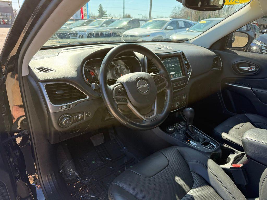 used 2021 Jeep Cherokee car, priced at $18,691