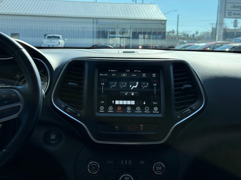 used 2021 Jeep Cherokee car, priced at $18,691