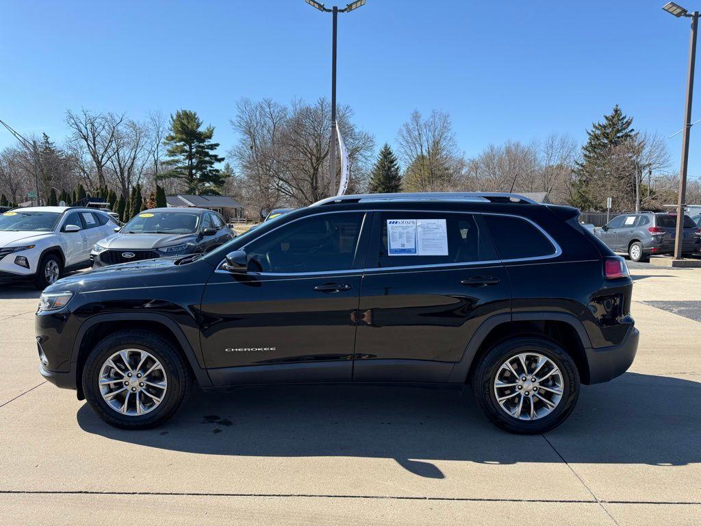 used 2021 Jeep Cherokee car, priced at $18,691