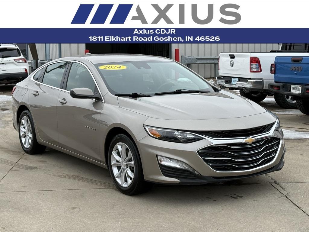 used 2024 Chevrolet Malibu car, priced at $18,242