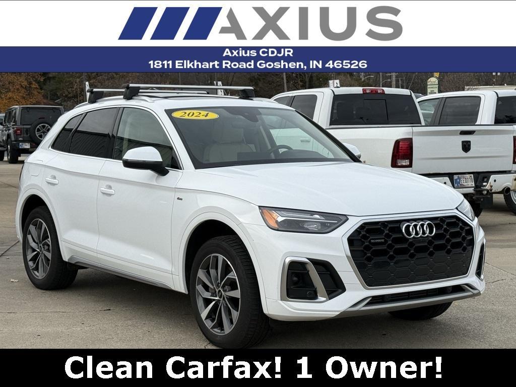 used 2024 Audi Q5 car, priced at $28,621