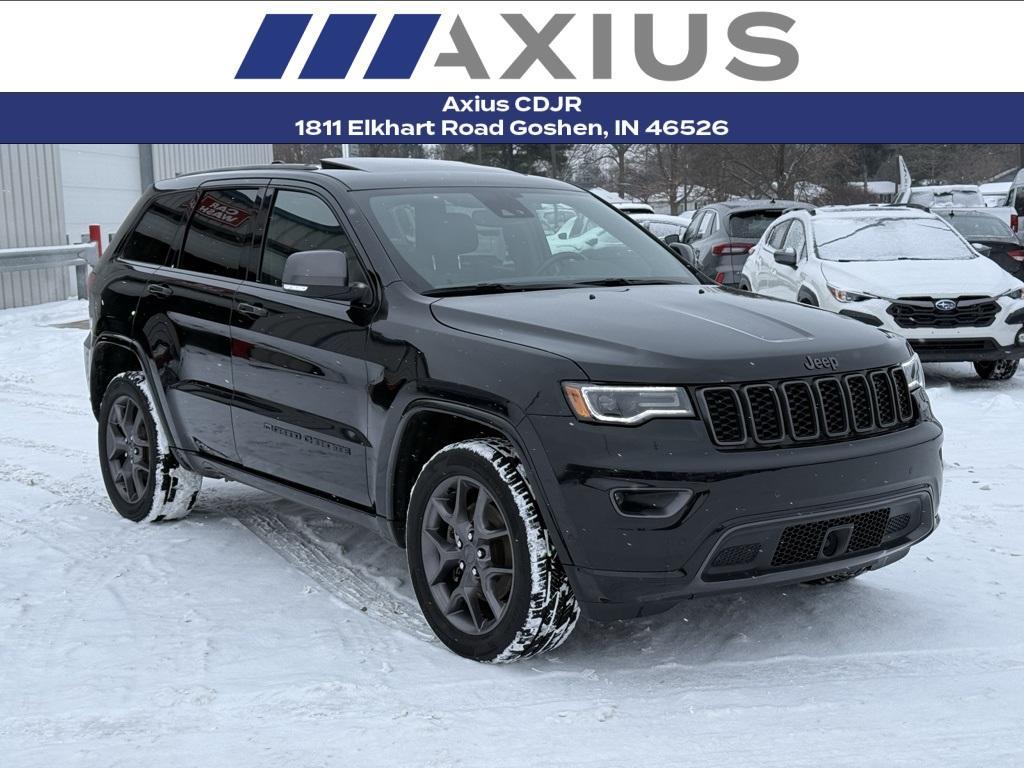 used 2021 Jeep Grand Cherokee car, priced at $27,981