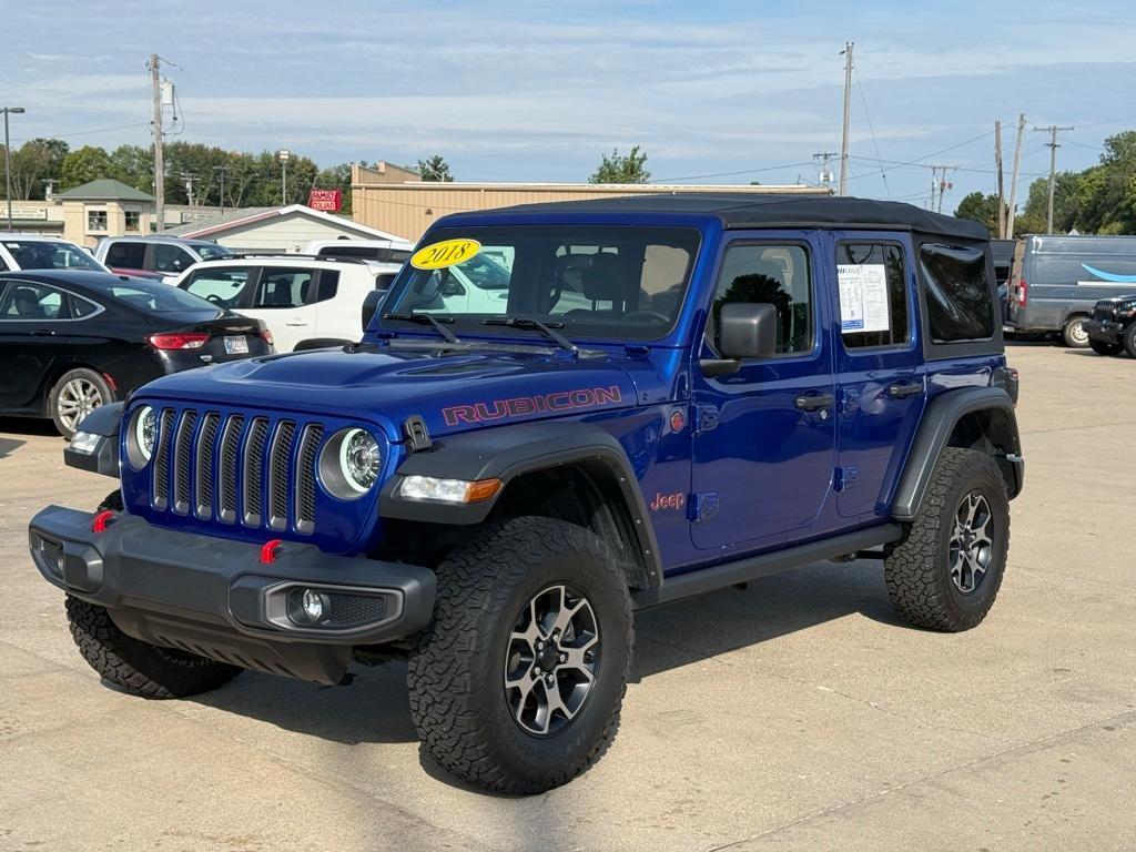 used 2018 Jeep Wrangler Unlimited car, priced at $23,602