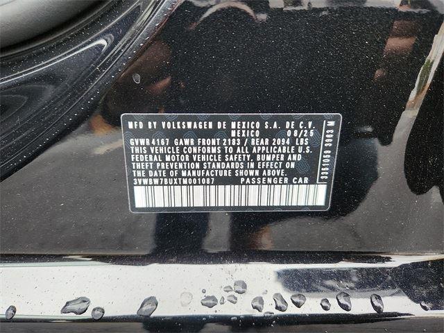 new 2026 Volkswagen Jetta car, priced at $27,549