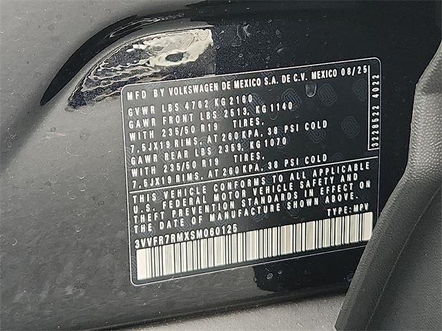 new 2025 Volkswagen Tiguan car, priced at $32,788