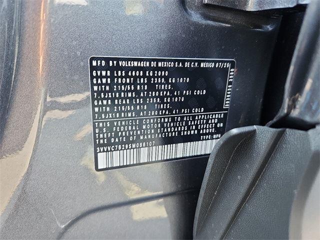 new 2025 Volkswagen Taos car, priced at $29,930