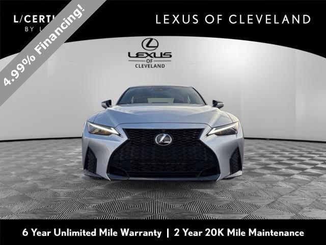 used 2024 Lexus IS 350 car, priced at $45,980