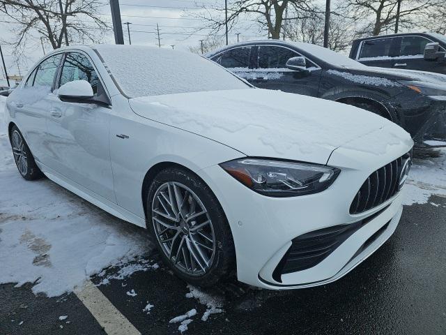 used 2023 Mercedes-Benz AMG C 43 car, priced at $45,977