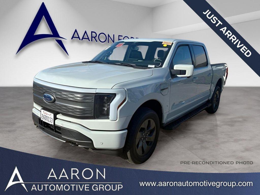 used 2023 Ford F-150 Lightning car, priced at $46,200