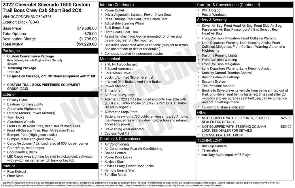 used 2022 Chevrolet Silverado 1500 car, priced at $31,131