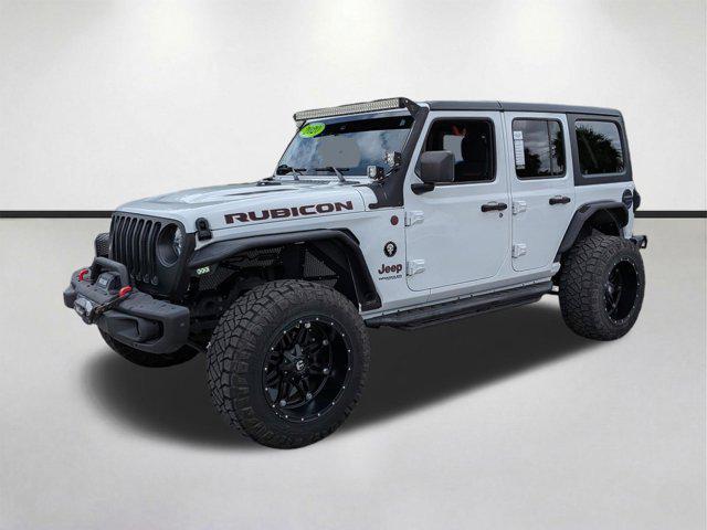 used 2020 Jeep Wrangler Unlimited car, priced at $32,497
