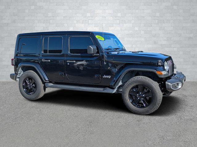 used 2021 Jeep Wrangler Unlimited car, priced at $22,994
