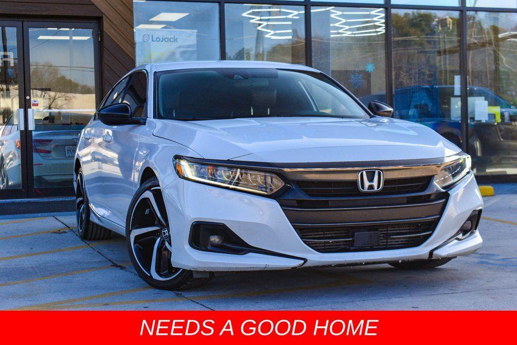 used 2021 Honda Accord car, priced at $20,220
