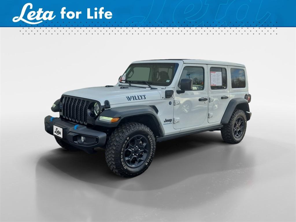 used 2023 Jeep Wrangler 4xe car, priced at $22,523
