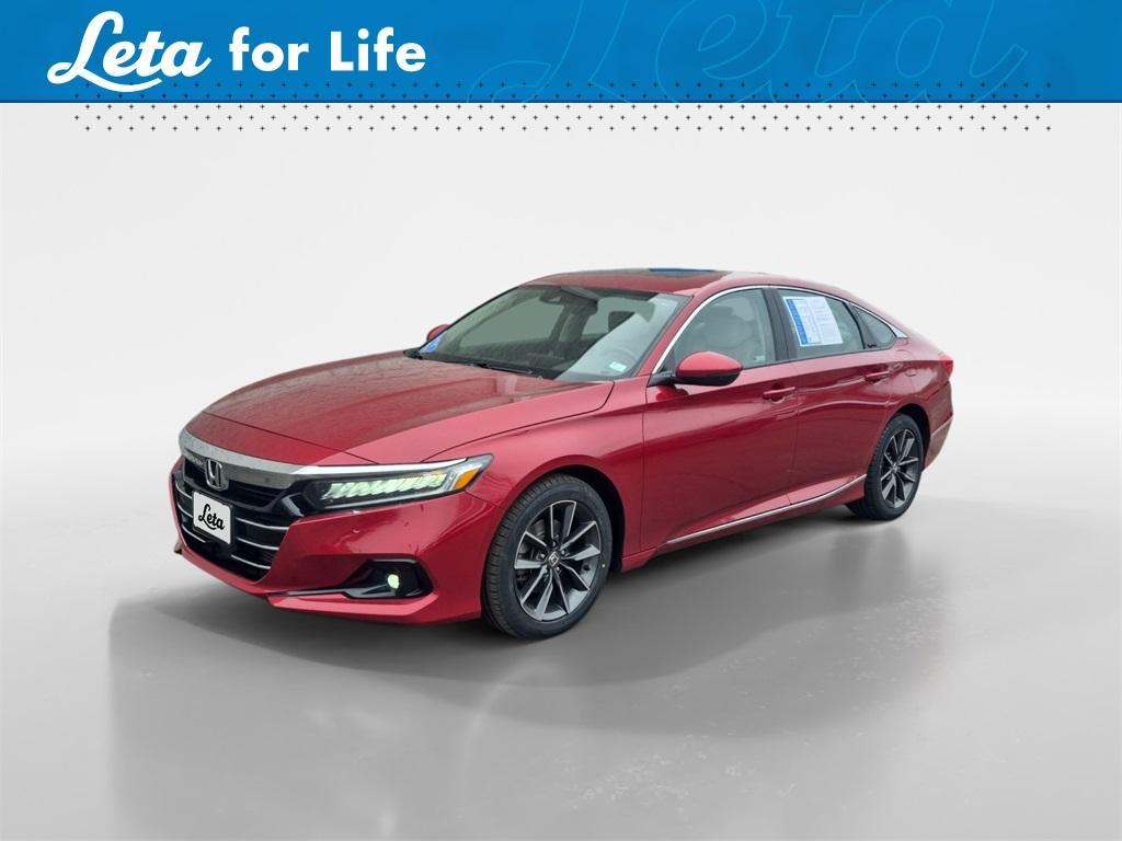 used 2021 Honda Accord car, priced at $25,452