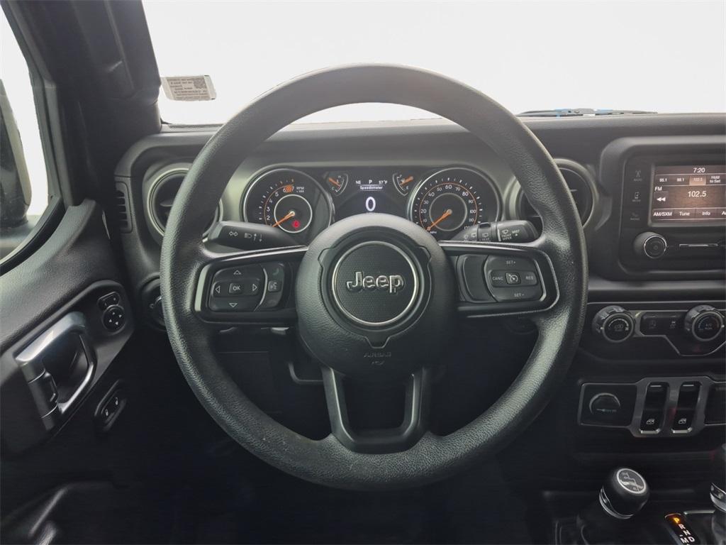 used 2021 Jeep Wrangler car, priced at $24,983