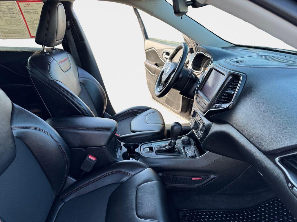 used 2021 Jeep Cherokee car, priced at $18,650