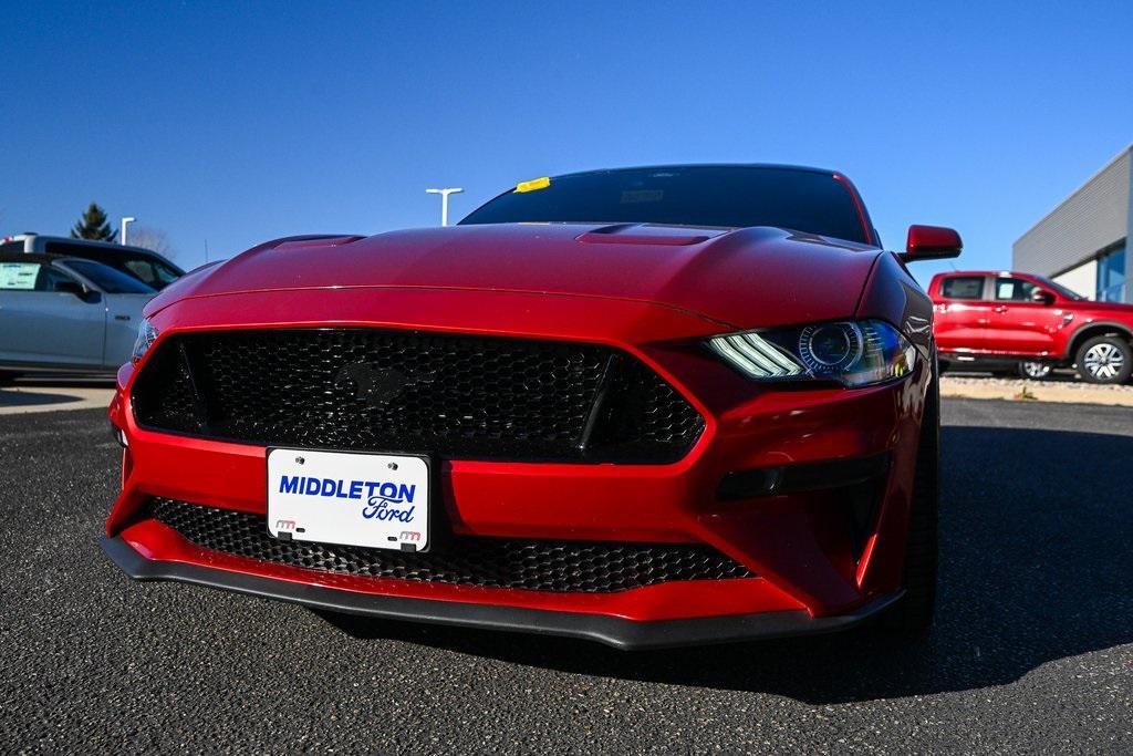 used 2022 Ford Mustang car, priced at $34,973