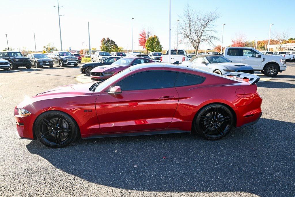 used 2022 Ford Mustang car, priced at $34,973