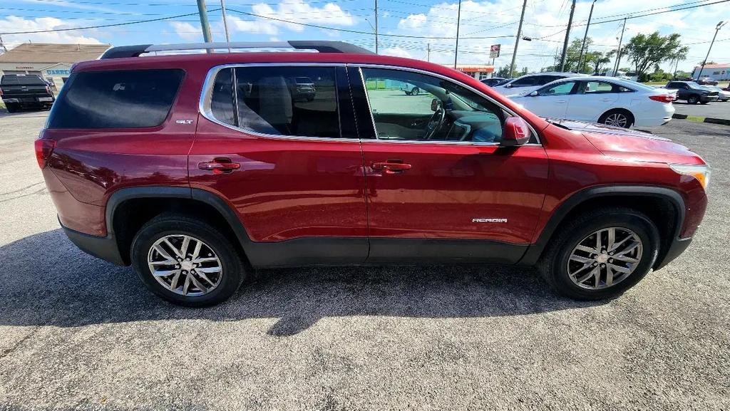 2018 Burgundy GMC Acadia