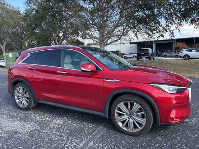 used 2021 INFINITI QX50 car, priced at $21,900