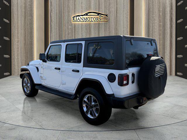 used 2021 Jeep Wrangler Unlimited car, priced at $24,303