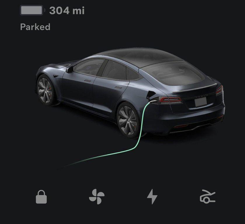 used 2025 Tesla Model S car, priced at $111,303