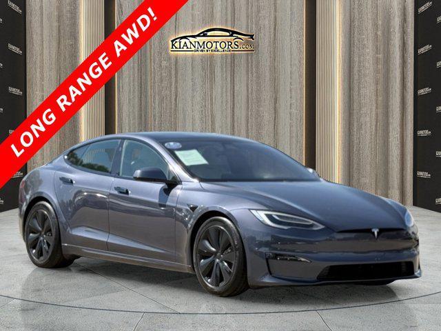 used 2021 Tesla Model S car, priced at $36,988