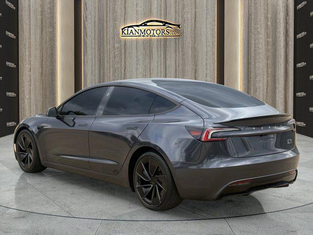 used 2025 Tesla Model 3 car, priced at $46,900