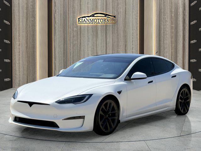 used 2022 Tesla Model S car, priced at $61,998