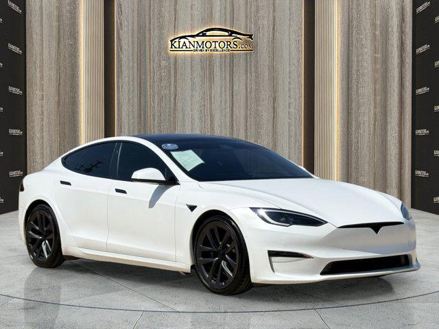 used 2022 Tesla Model S car, priced at $61,998