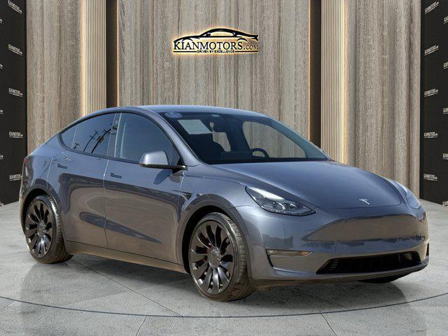 used 2022 Tesla Model Y car, priced at $31,488