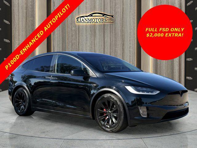 used 2018 Tesla Model X car, priced at $31,988