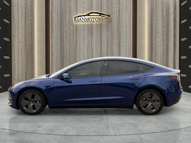 used 2023 Tesla Model 3 car, priced at $23,750