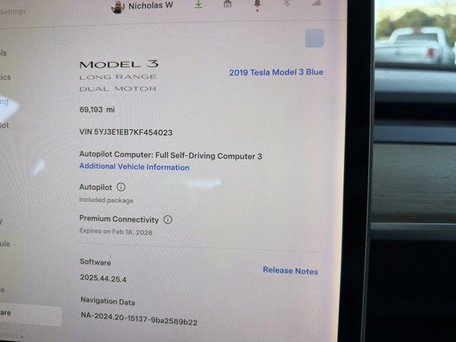 used 2019 Tesla Model 3 car, priced at $19,988
